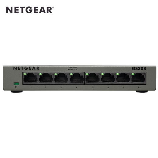 NETGEAR GS3088 Gigabit unmanaged switch small office home dormitory iron shell network splitter Ethernet switch/engineering