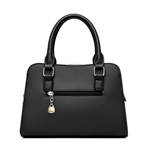 XUEAIDAISHU high-end women's bag genuine leather gift for mother and wife 2025 new middle-aged mother women's handbag white exquisite gift box + gift bag + hand bag card holder