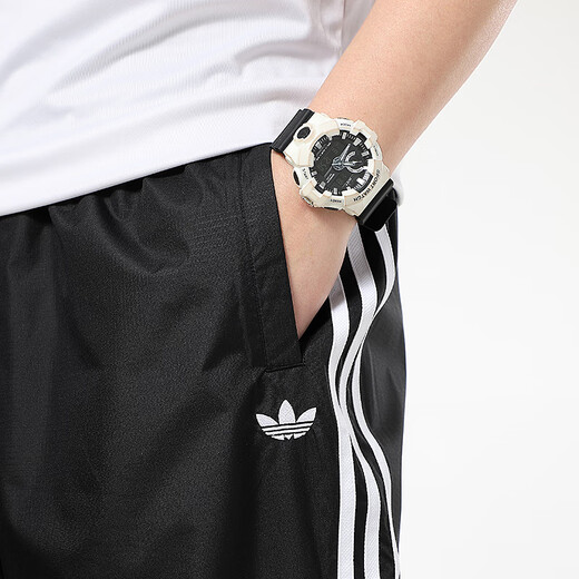 Pantalones adidas pantalones para hombres trébol de tercera hoja 2025 pantalones deportivos nuevos pantalones sueltos pantalones casuales negros gl9923/secado rápido transpirable/tres rayas m