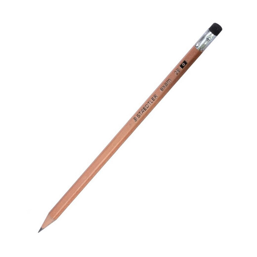 
Shidelou (STAEDTLER) 2B pencil Hexagonal wooden pole elementary school student examination card first and second grade art sketch pen 12 pieces/box-log wood color 13240NC12