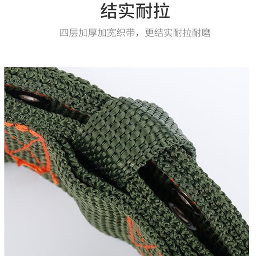 Gasgo dog collar, medium and large dog collar, pet collar, golden retriever Satsuma canvas dog collar, double row of holes