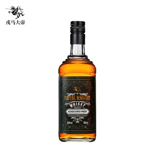 Emperor Rongma, whisky et vin d'Emposse importé, spiritueux 40 degrés, étiquette noire, simple pièce 700 ml, 1 bouteille