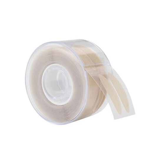 Mecafuyu double eyelid patch invisible traceless 600 patches suitable for swollen eye blisters, students, men, double skin color, beauty patch roll, roll S type + L type 1200 patches