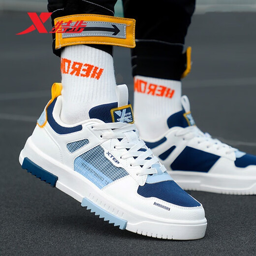 Xtep shoes men's spring and summer mesh breathable sports shoes men's 2025 lightweight wear-resistant non-slip student versatile casual shoes Milan-mesh breathable [Shop Manager's recommendation] 42