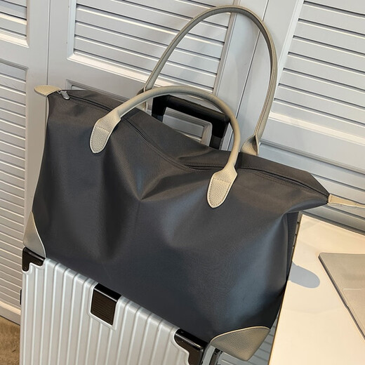 Xuanyan Travel Bag Women's Large Capacity Luggage Bag Business Trip Portable Trolley Luggage Bag Maternity Storage Bag Sports Fitness Bag Men's Large Capacity Luggage Bag Gray