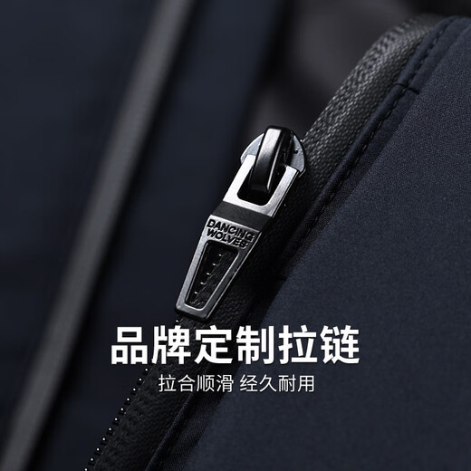 Dances with Wolves Removable Hooded Jacket Men's 2025 Autumn and Winter New Graphene Outdoor Windproof Men's Casual Jacket 1079 Navy Blue 101 L (175)