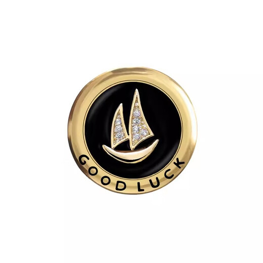 Sili Smooth Sailing Men's Brooch Suit Corsage Business Lapel Pin Navy Badge Personalized Brooch Accessories Sailing Boat (Buckle Pin Style)