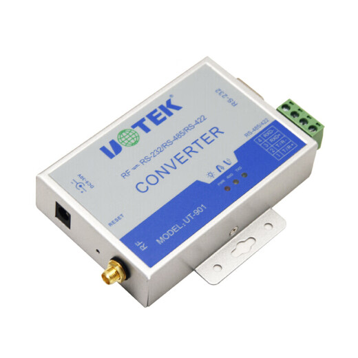 Yutai UT-901232 wireless serial port transceiver transmitter receiver with antenna RF to RS232/485/422 transmission communication module UT-901