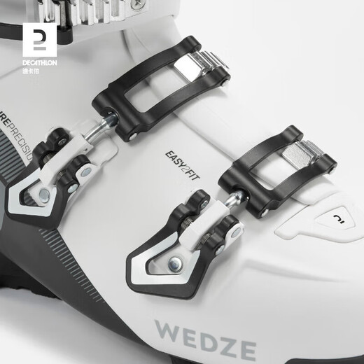 Decathlon Snowshoes Double Snowshoes Adult Men's Ski Shoes Black and White Color Matching 28-28.5cm-4535922