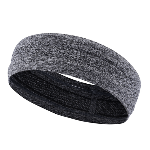 Western sports headband men's hairband women's anti-perspirant belt sweat-conducting belt sweat-absorbing belt hairband forehead protection running basketball sweat-proof belt gray hairband