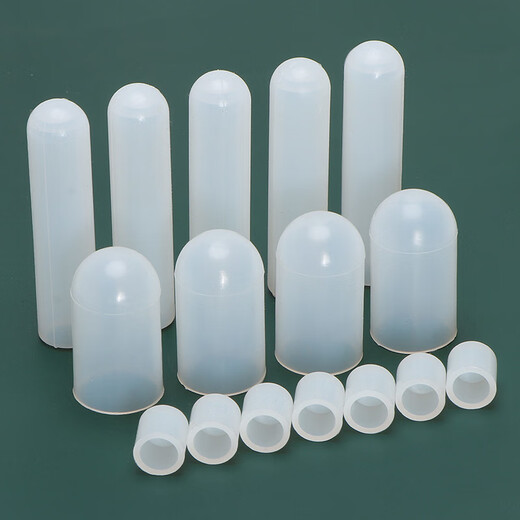 Thousands of pieces of light screw anti-collision cap silicone sleeve bolt silicone sleeve cap high temperature resistant screw protective sleeve silicone cap thread protective cap metric and inch protective sleeve plastic sheath soft rubber sleeve rubber protective sleeve M6x13 20 pcs