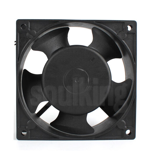 SOKFAN's new metal frame page high temperature resistance IP68 waterproof cooling fan 220V 12038 KA1238HA2 KA1238HA2