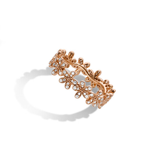 PANDORA Dazzling Daisy Ring Rose Gold Plant Flower Fashion Personalized Birthday Gift for Girlfriend