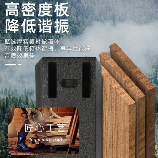 格伦士顿专业15英寸12英寸三分频音箱高中低音220磁喇叭无源hifi发烧级重低音家庭影院ktv家用会议婚庆音响 K-1583 (15英寸三分频高配版)/对