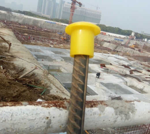 Ruilima steel wire head protective sleeve threaded steel bar protective cap mushroom cap steel pipe protective sleeve shelf pipe blocking bolt cap 100 steel bars diameter 8mm-20mm thickened