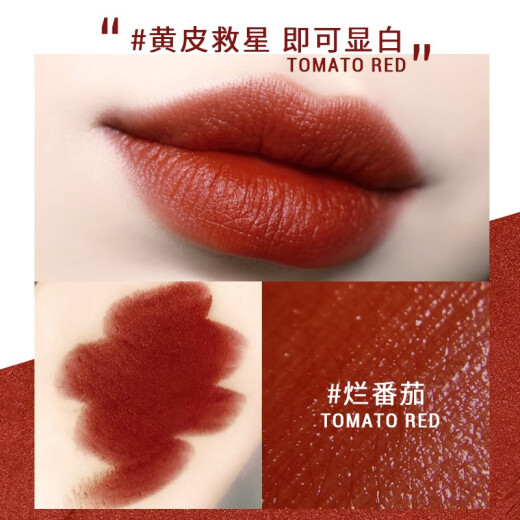 HINSOCHA [newly upgraded packaging materials] lip glaze matte matte waterproof lip gloss lip gloss lipstick Rotten Tomatoes