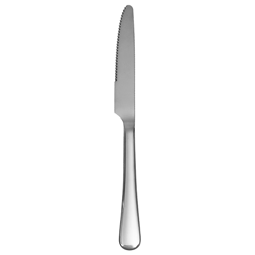 DAYZEAL304 stainless steel western restaurant knife and fork spoon 420 steak knife breakfast buffet tableware 838 series knife and fork spoon main dining knife 22.1*1.8cm 12 packs