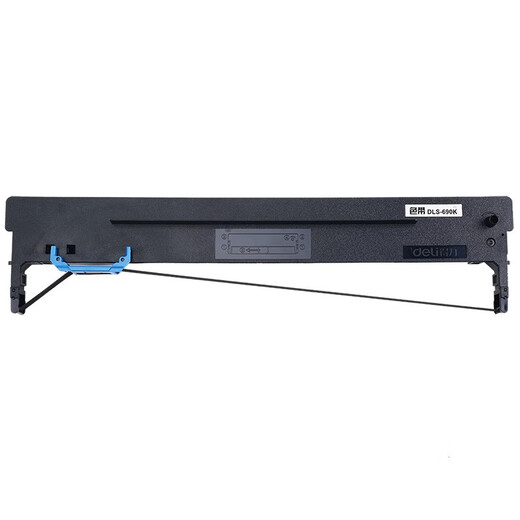 Deli DLS-690K Black Ribbon Rack convient à Deli DL-690K / DE-690K IMPRIMANCE DE L'AIE