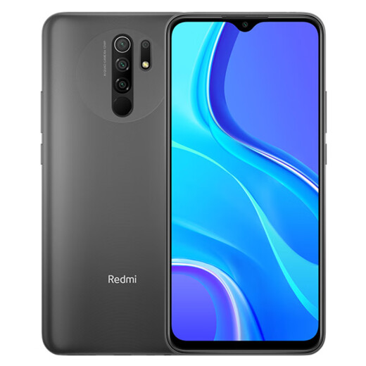 Redmi9 large font, large volume, large memory, full scene AI four-camera, high-performance gaming core 4GB+128GB carbon black smartphone Xiaomi Redmi