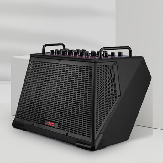 JOYO musical instrument speaker guitar piano electric blowpipe audio folk rechargeable bluetooth drum machine live broadcast internal recording outdoor playing and singing audio new BSK-150 red + with DM-2 wireless microphone