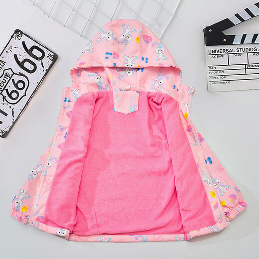 G.Duckkids ropa para niños chaquetas para niñas chaquetas de primavera y otoño para niños a mediados de los niños de otoño e invierno de otoño e invierno de terciopelo