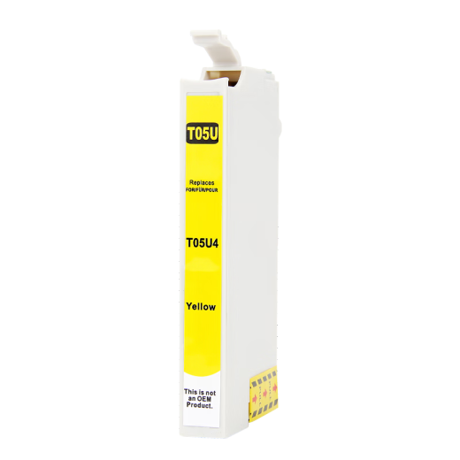 Jingcheng T05N1 Tintenpatronen mit großer Kapazität sind für Epson WF-4838/WF-7848 Druckertintenpatronen [1200 Seiten] T05U4 gelbe Tintenpatronen geeignet