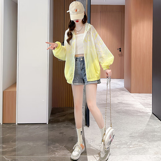AJLAJK冰丝防晒衣女款胖mm大码2023新款夏季设计感衣女款开衫薄款连帽服 X674---绿色衣女款夏季2023新款 均码 100到150斤