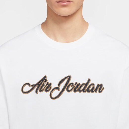 耐克（NIKE）男装新款Air Jordan 透气篮球运动短袖T恤 CJ6218-100 M
