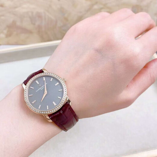 [Подержанный 99 новый] Vacheron Constantin Watch Watch Series серия женских часов 30 мм, Quartz Движение, женское подержанное, часы часы часы часы rui watch gold watch 25558/000r-9759 кофейный цифер