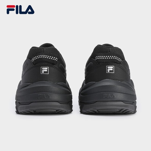 斐乐（FILA）官方掠夺者2男鞋跑步鞋网面鞋老爹鞋运动休闲鞋 黑/锻铁-BF 42