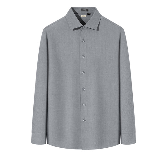 Shanshan shirt long-sleeved wool autumn and winter thickened brushed far infrared warm soft solid color shirt top