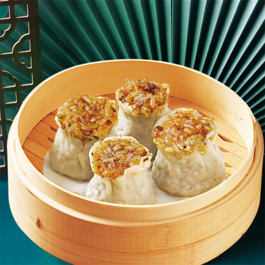 Fresh meat and glutinous rice sauce for typhoon shelter 480g (16 pieces) dry steamed bakery, quick-frozen breakfast, children's pastry, fresh food, breakfast