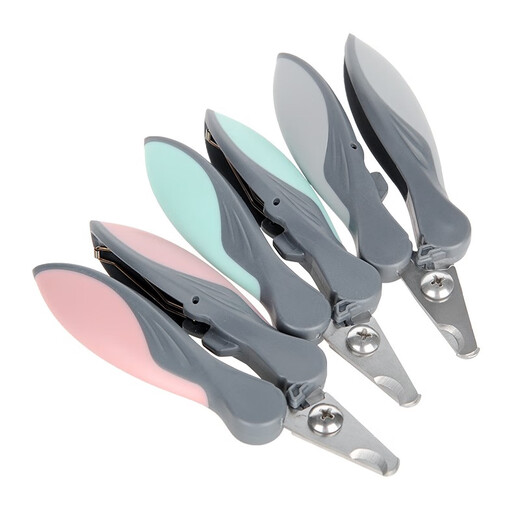 Huayuan Pet Equipment Pai can cut nails for T9 pets. Cat nail scissors for pet cats and kittens. Nail clippers. Nail clippers. Cat supplies. Gentleman's elegant gray. Large size (157*52*25mm)