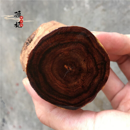 顶妃海南黄花梨紫色油梨鬼脸原木料2.0珠子料 底色紫紫 满满都是 图片色