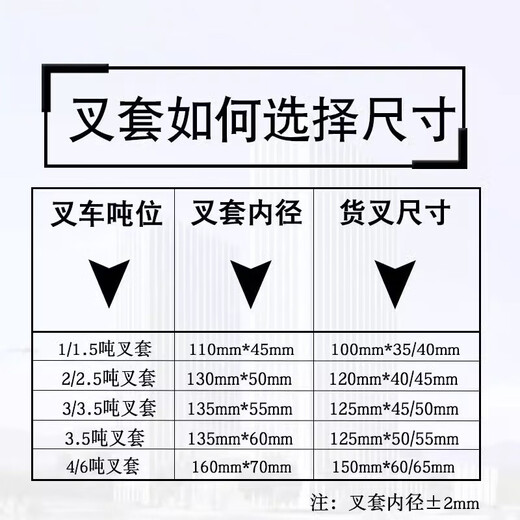 Chuangli Heng Forklift Extended Fork Cover Heli Hang Forklift Extended Forklift Extended Fork Leg Extended Arm Extended Fork Teeth Pedicle Integrated 335 tons Inner Diameter 13555 2 meters