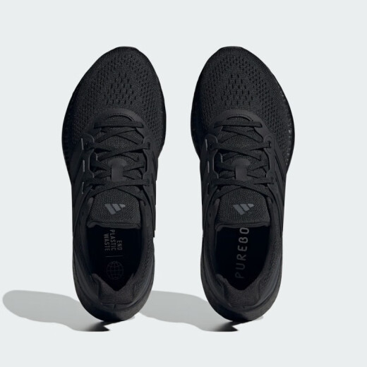 Adidas men's shoes 2025 summer new sports shoes PUREBOOST 23 mesh breathable running shoes casual shoes IF4840 IF4840 black 42.5