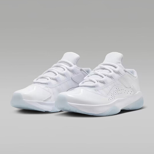 Nike Air Jordan 11 AJ 11 Joe 11 Frauensportbasketballschuhe weiße Eisblau Fußballgrau DV2629-140 38.5