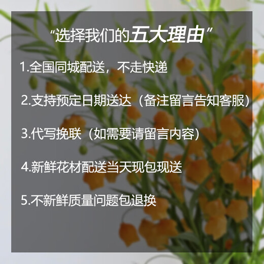 Huayiwan Tomb Sweeping Festival chrysanthemum flowers are delivered to the same city for sacrificial bouquets to flower shops across the country. 59 large white chrysanthemum bouquets are delivered to your door in the same city. The estimated delivery time is displayed. No need to worry about the message collection time.