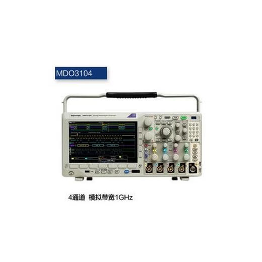 泰克MDO3014 3012 MDO3024 3032 3034 3054 3104数字混合域示波器 MDO3104(1GHz 4通道)