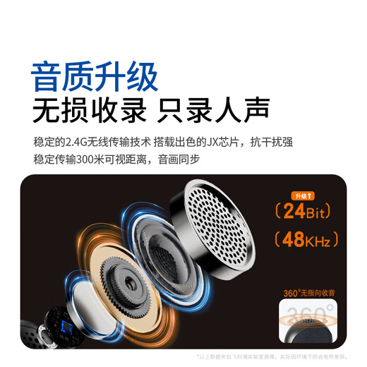 Philips (PHILIPS) National Subsidy Lavalier Microphone Wireless Live Broadcast Short Video Vlog Outdoor Recording Mobile Phone Radio MINI Button One-to-Two Type-C Version + Charging Box