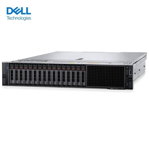 戴尔 （DELL）PowerEdge R550 2U机架式服务器主机整机ERP计算存储数据库共享 1*银牌4316 20核 2.3G 32G内存/2*480G+2*4TSAS/H755