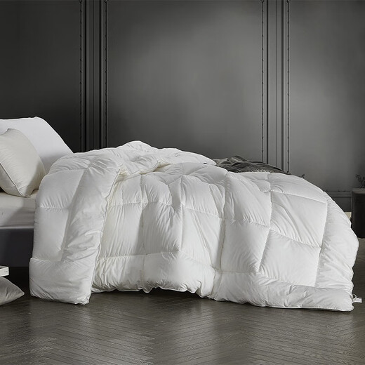 MINE Comfortable seven-hole fiber quilt single double four-season universal quilt core air conditioner spring and autumn quilt winter quilt Seven-hole fiber quilt 248*248cm (1350g in spring and autumn quilt)