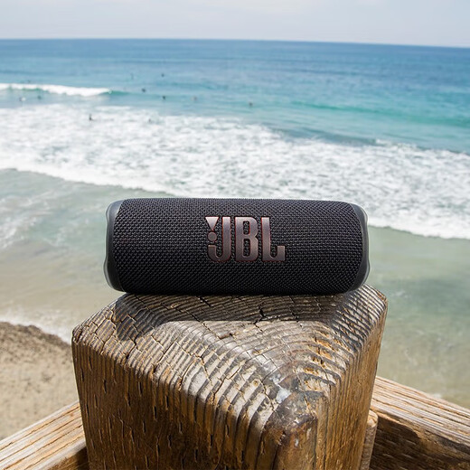 JBLFLIP6/7 Music Kaleidoscope Sixth Generation Flip5 Upgrade Portable Bluetooth Speaker Outdoor Riding Waterproof Dust-proof Track Speaker Subwoofer Small Speaker [FLIP6] Track Speaker-Metal Black
