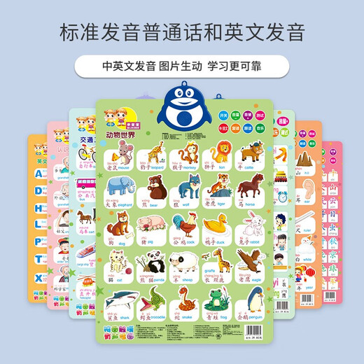 Bon bébé dessin animé image des enfants pour nourrissons et jouets pour tout-petits en chinois et en anglais cliquez pour lire la voix de l'enseignement précoce IMAGE IMMINÉE CORNITIQUE COGNITIQUE TOYS CARTES DE LITEAUX ENFANTS 3 AUTO-SECTION CAPACT CLACIER CLIENT SERVICE OU NOTES AUTO-notes (envoyés au hasard sans notes)
