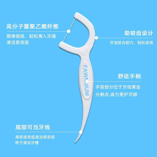 Xiaolu Mama Superfine Stick Stick Portable Portable Independent Stick Stick Home Stick Stick Pocte de dents 4 boîtes 240