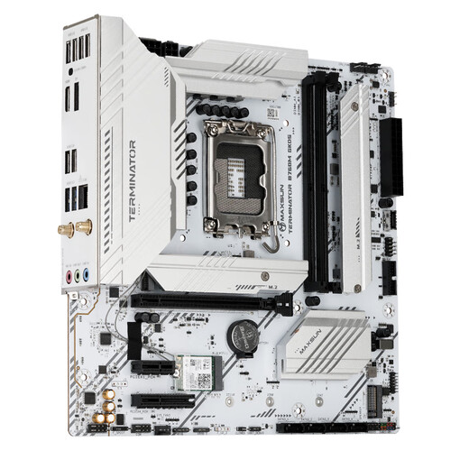 铭瑄MS-终结者B760M GKD5 ICE电脑主板+英特尔i5-13490F 酷睿13代 处理器主板CPU套装