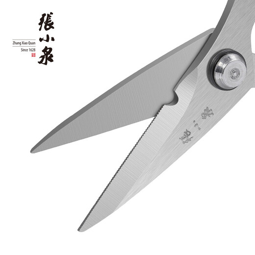 Zhang Xiaoquan Tijeras Tijeras de pesca potentes Tijeras de hilo de pescar multifuncionales de acero inoxidable Tijeras de cuero de plomo Tijeras de viaje plegables Tijeras pequeñas portátiles Tijeras de pesca potentes