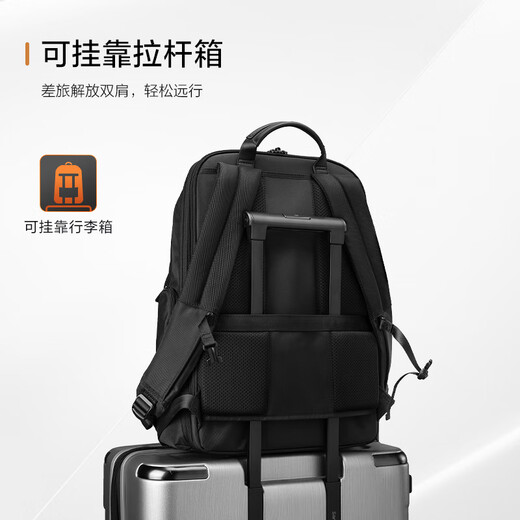 Samsonite Big Bag Men's Backpack 17.3-inch Computer Bag Business High-End Large Capacity Bag Birthday Gift KO1