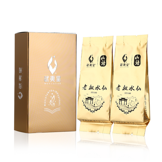 武夷星 武夷岩茶乌龙茶叶 单泡一级品鉴装 盒装16g*1盒山语-老枞水仙