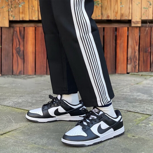 Nike Nike Men's Shoes Women Shoes Autumn New Dunk Shoes Low Top Shoes Low Top Classic Sports Casual Shoes informales en blanco y negro Panda (modelo GS) CW1590-100 36